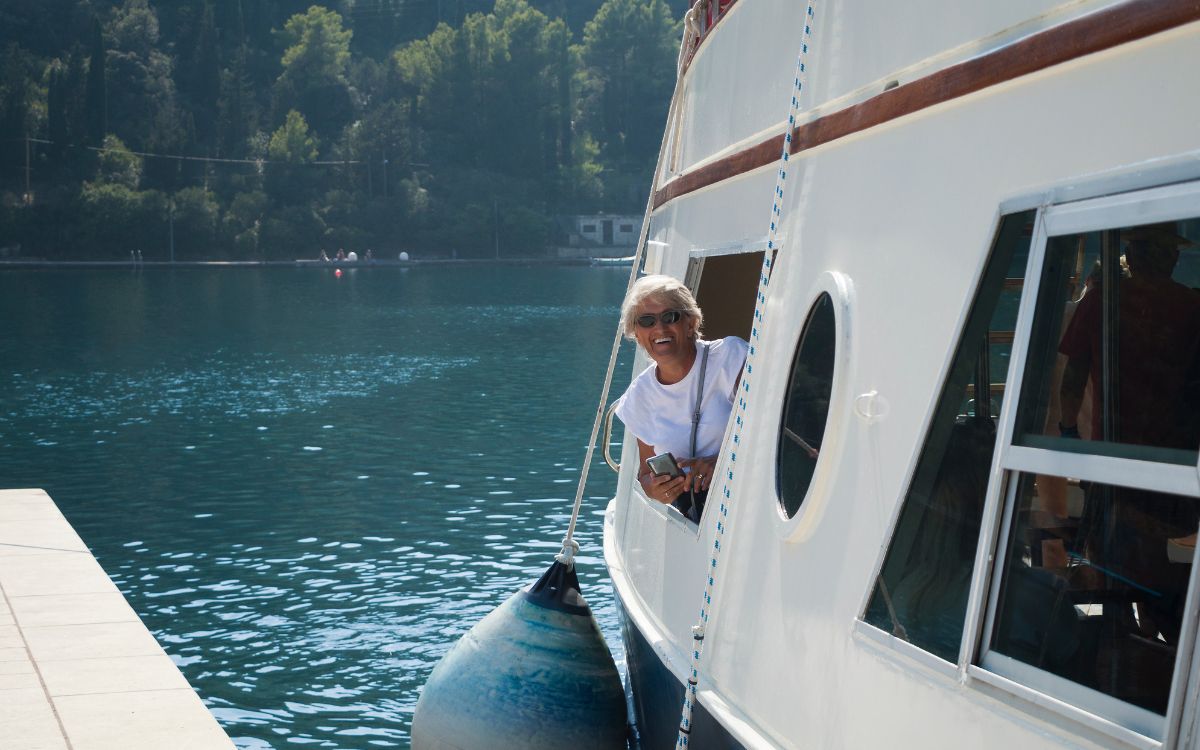 excursión velero