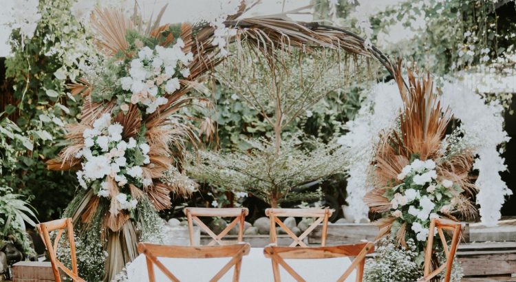 decoración floral para bodas