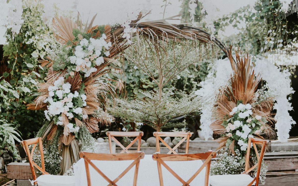 decoración floral para bodas