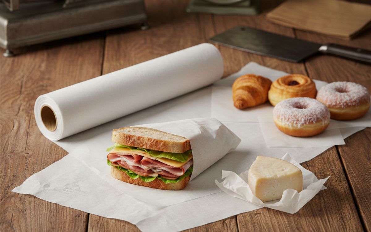 papel parafinado para alimentos